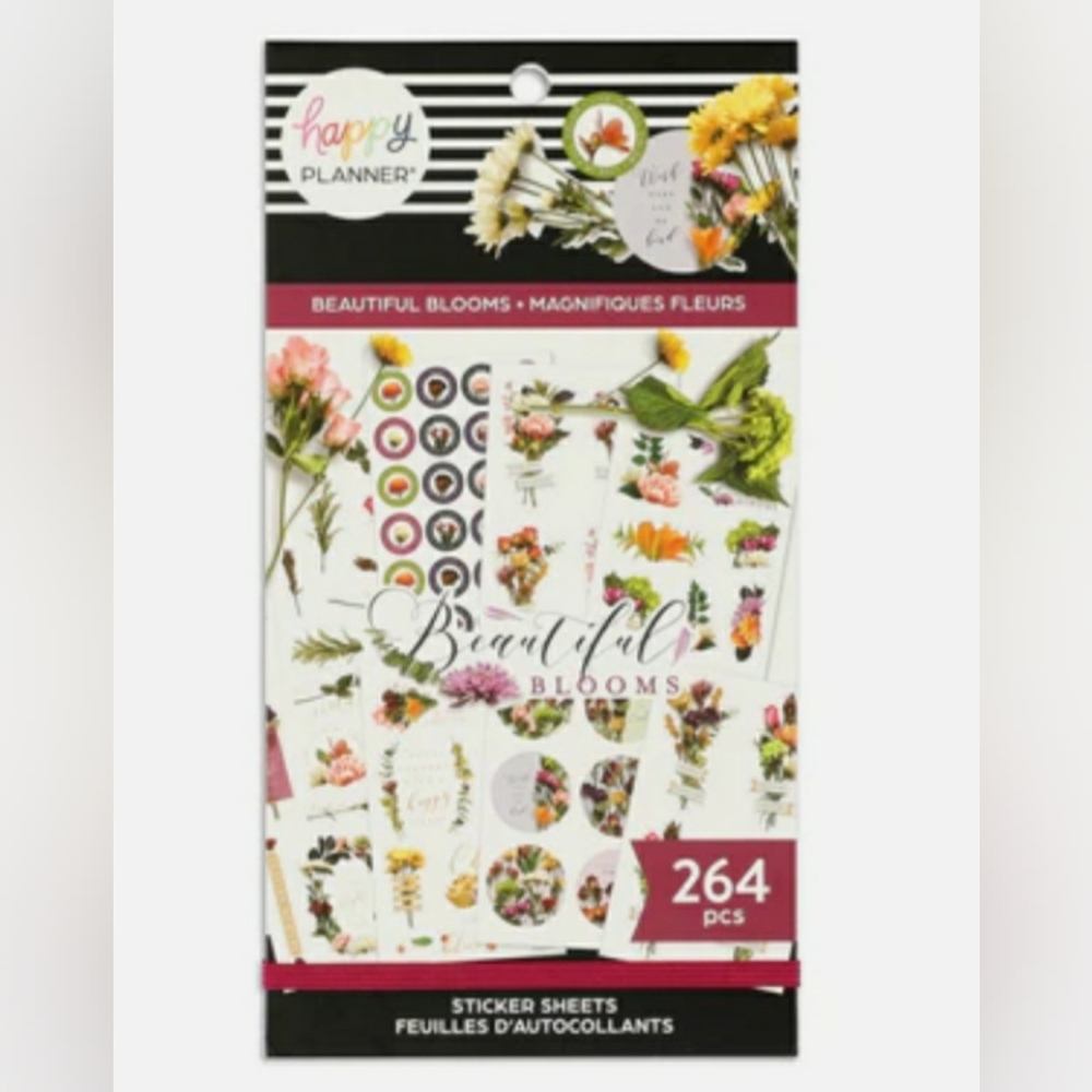 Happy Planner Beautiful Blooms Sticker Sheets